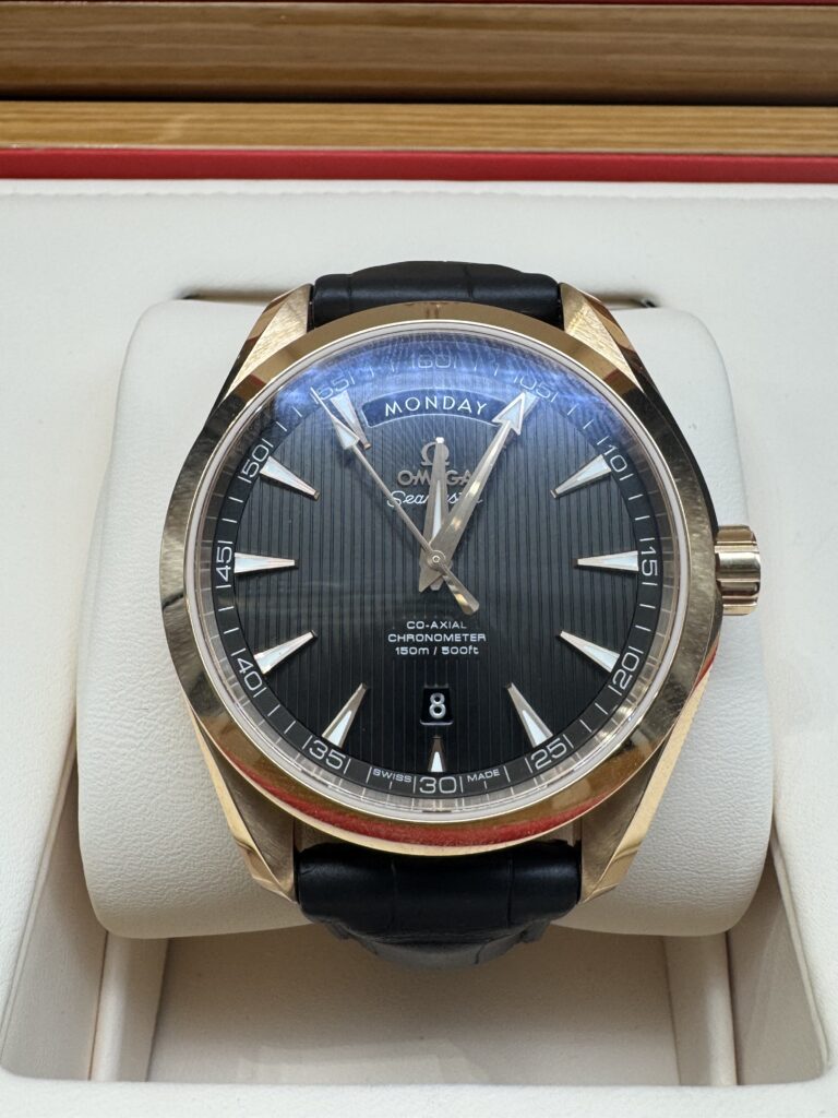 Omega Seamaster Aqua Terra Day-Date Rose Gold