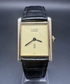 Cartier Tank Must De Tank plaqué Or