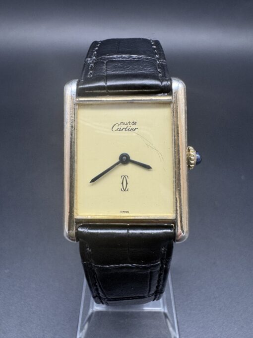 Cartier Tank Must De Tank plaqué Or