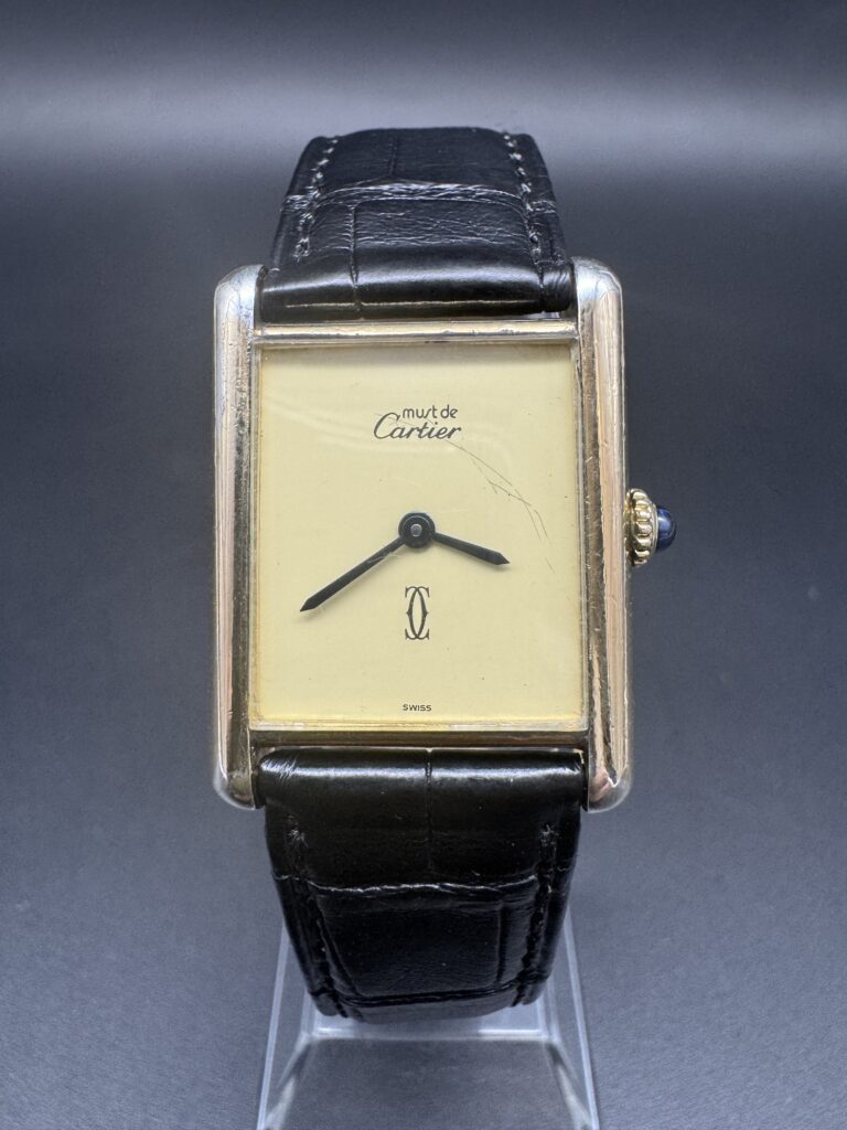 Cartier Tank Must de Tank Plaqué Or