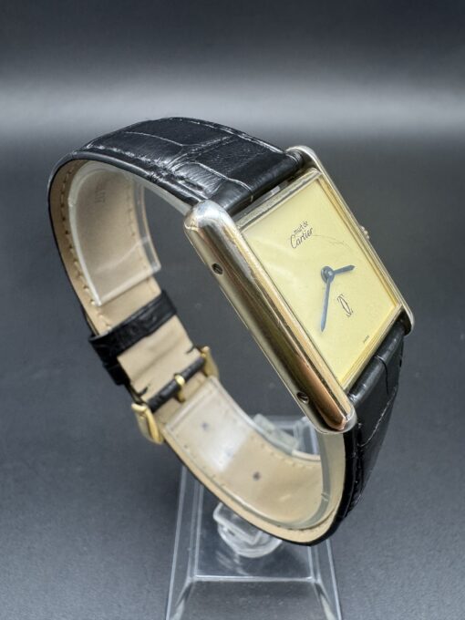 Cartier Tank Must De Tank plaqué Or