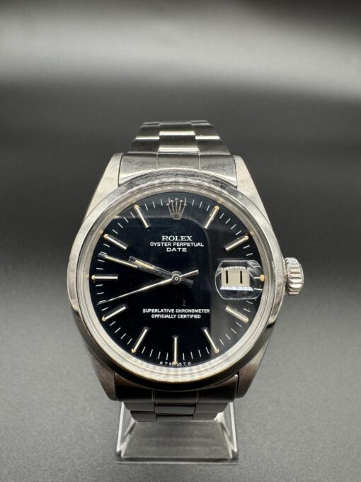 Rolex Oyster Perpetual Date ref 1500 cadran bleu