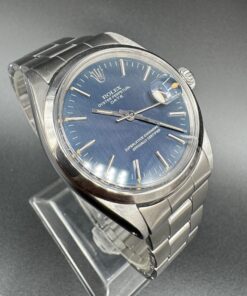 Rolex Oyster Perpetual Date 1500 cadran bleu