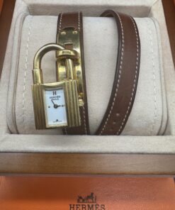 Hermès Kelly Quartz Cadran Blanc
