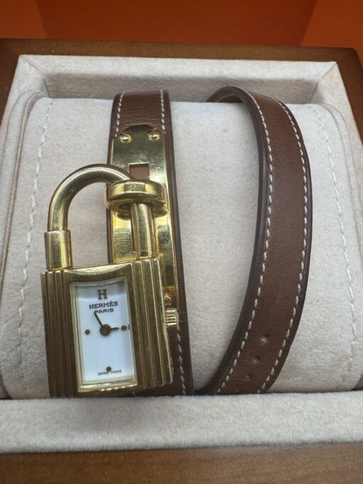 Hermès Kelly Quartz Cadran Blanc