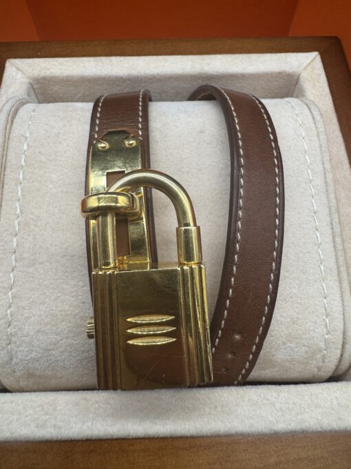 Hermès Kelly Quartz Cadran Blanc