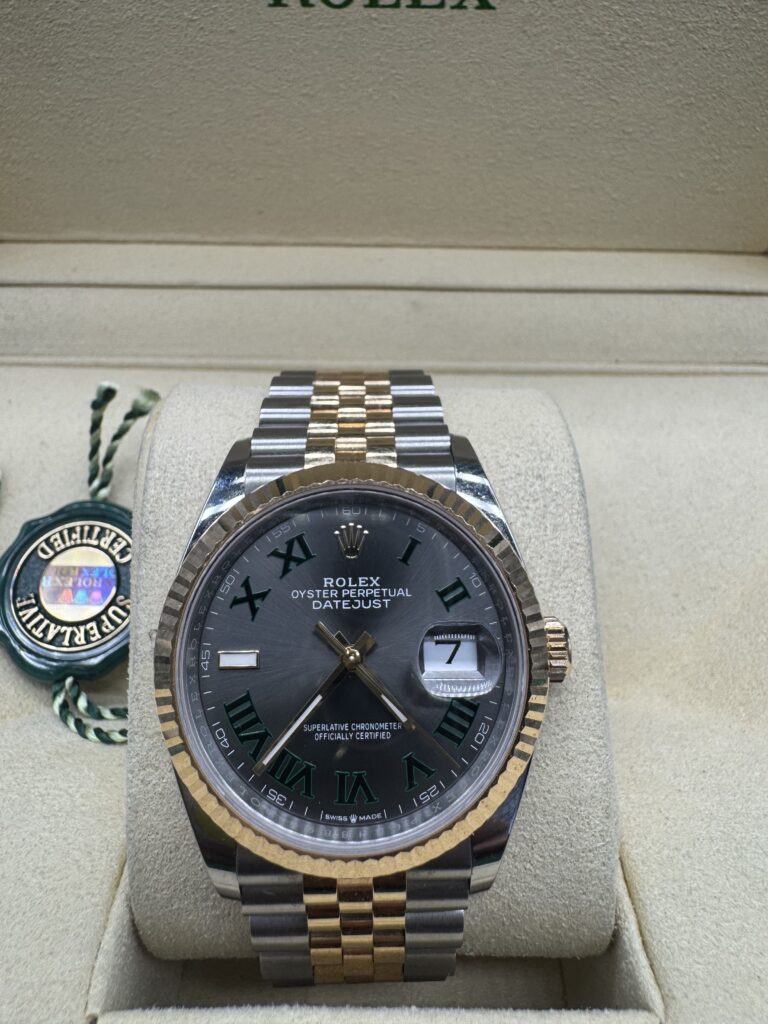 Rolex Datejust Wimbledon ref 126233 année 2024