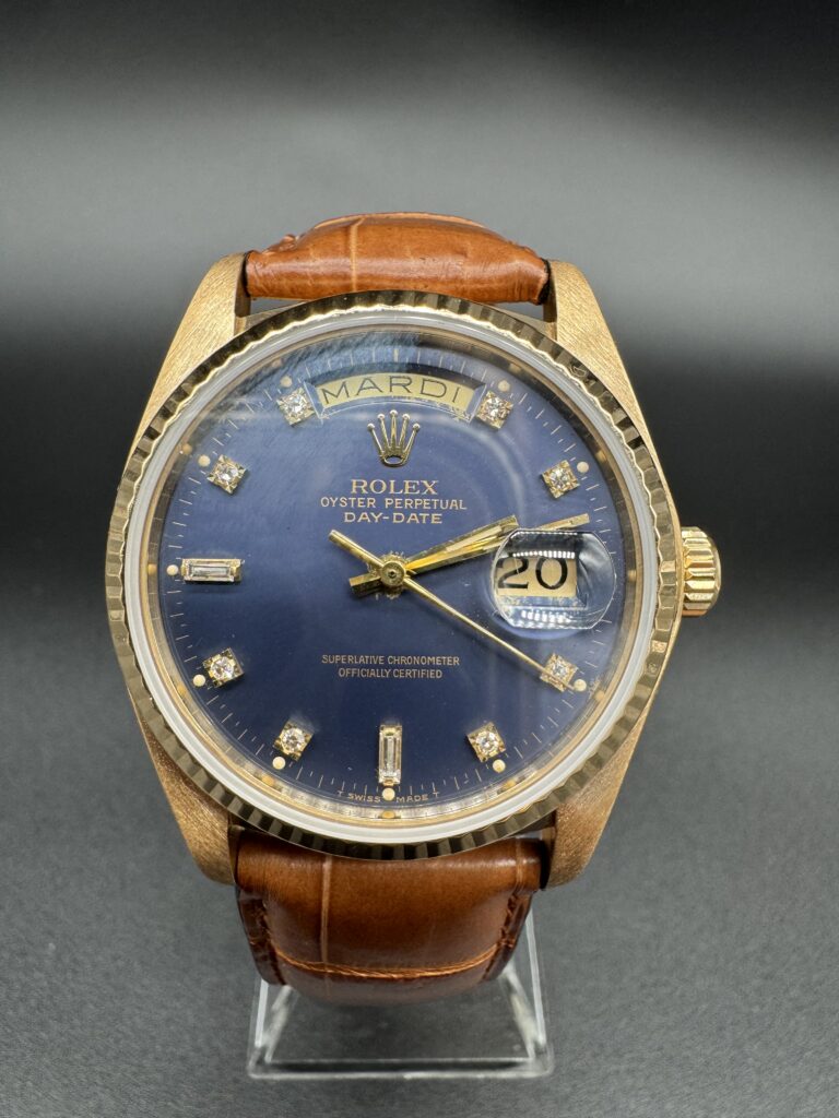 Rolex Day-Date 36 18038 Index Diamants année 1982