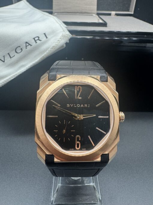 Bulgari Octo Finissimo ref 102371 Or Rose Full Set