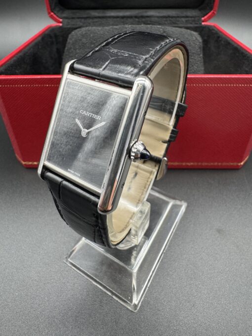 Cartier Tank Must Cartier ref 4323 cadran noir
