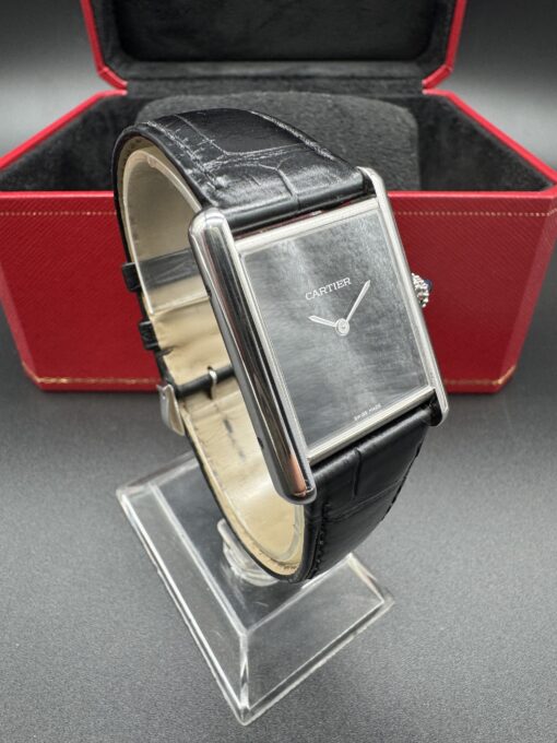 Cartier Tank Must Cartier ref 4323 cadran noir