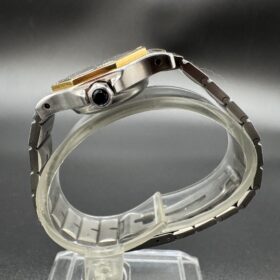 Cartier Santos Octagon ref 0907 Or/Acier année 1990 — photo 3