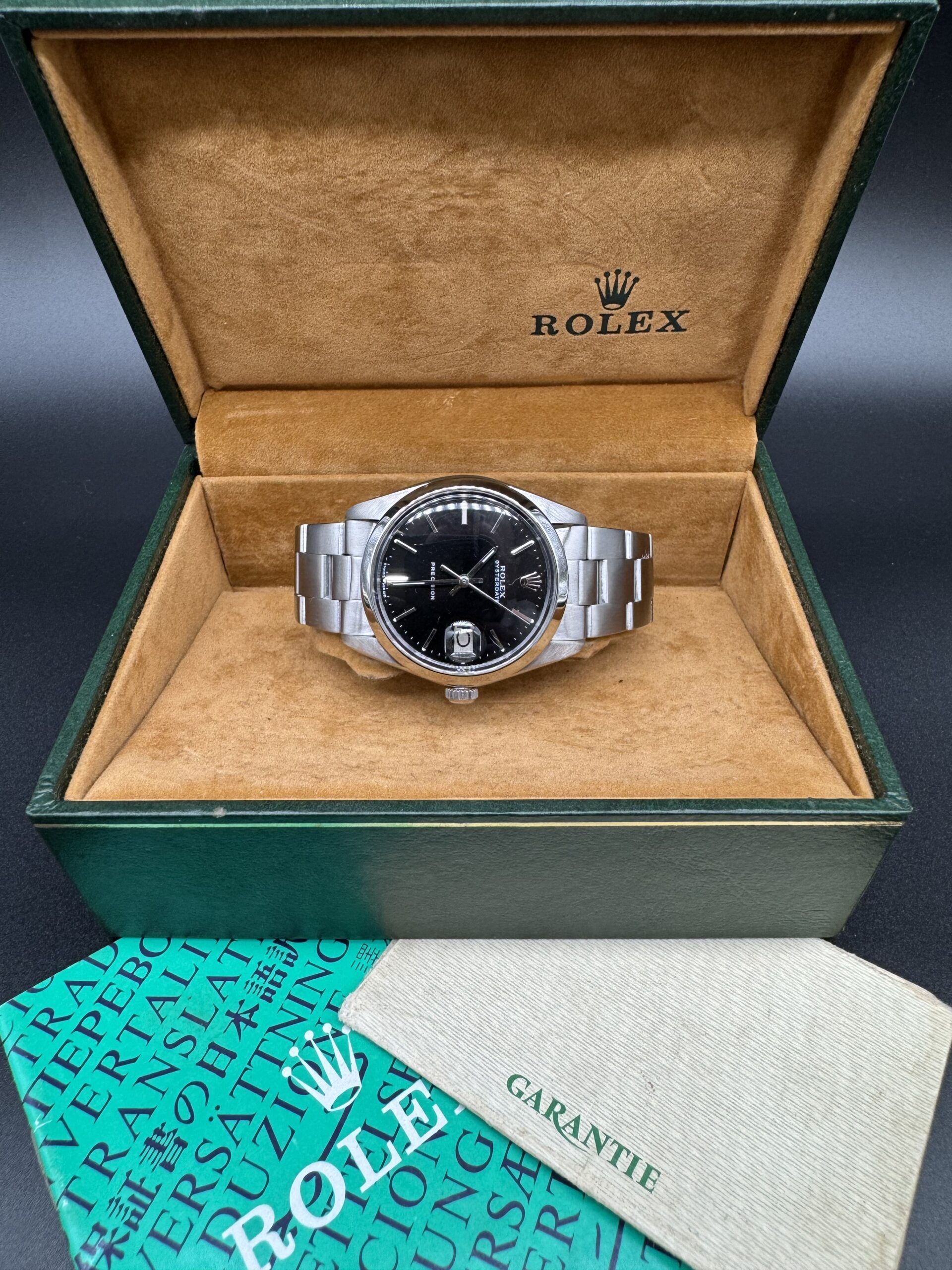 Rolex Oysterdate Precision Oyster Date ref 6694 année 1973