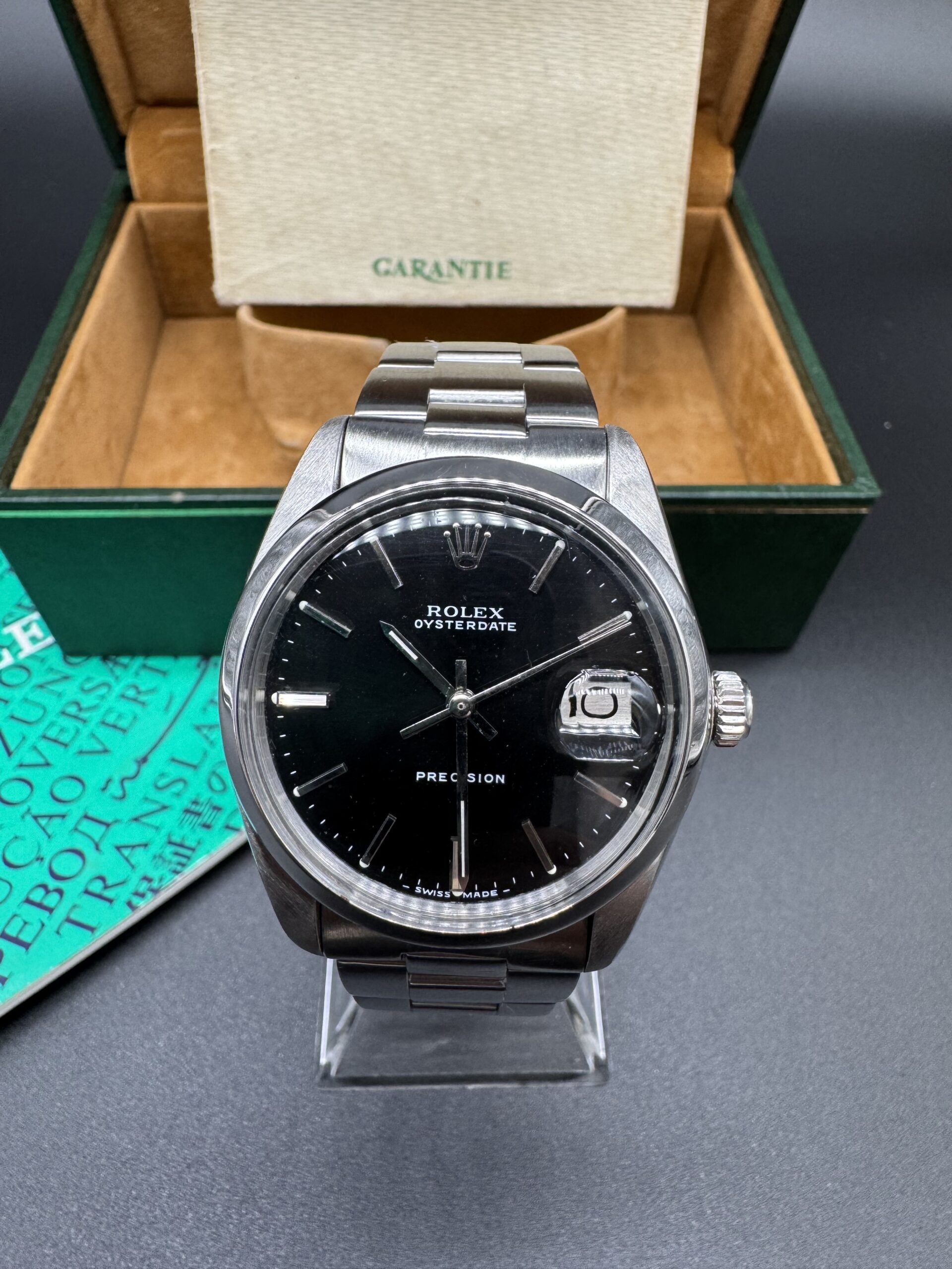 Rolex Oysterdate Precision Oyster Date ref 6694 année 1973