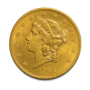 20 Dollars Or américaine — revers (aigle Double Eagle)