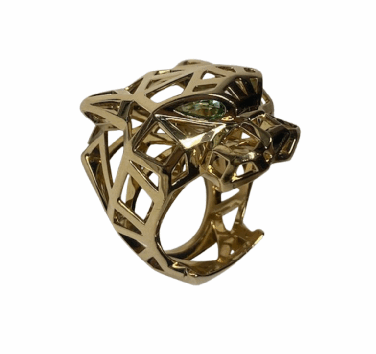 Cartier Bague En Or Jaune Panthère (T 64)