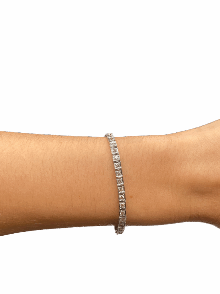 BRACELET RIVIÈRE DE 47 DIAMANTS