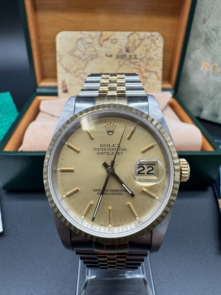 Rolex Datejust 36 ref 16233 full Complet année 1989
