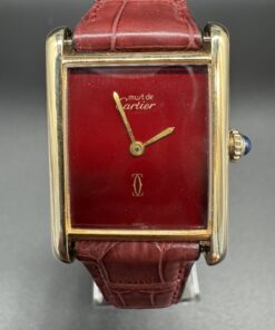 Cartier Tank Must De Tank cadran rouge