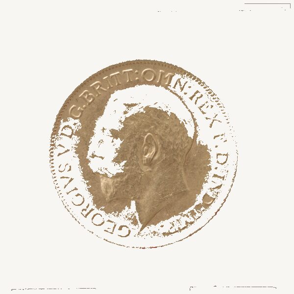 Demi-souverain Or George V