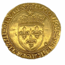 Louis XII le père du peuple ecu d'or au soleil 1498 — photo 3