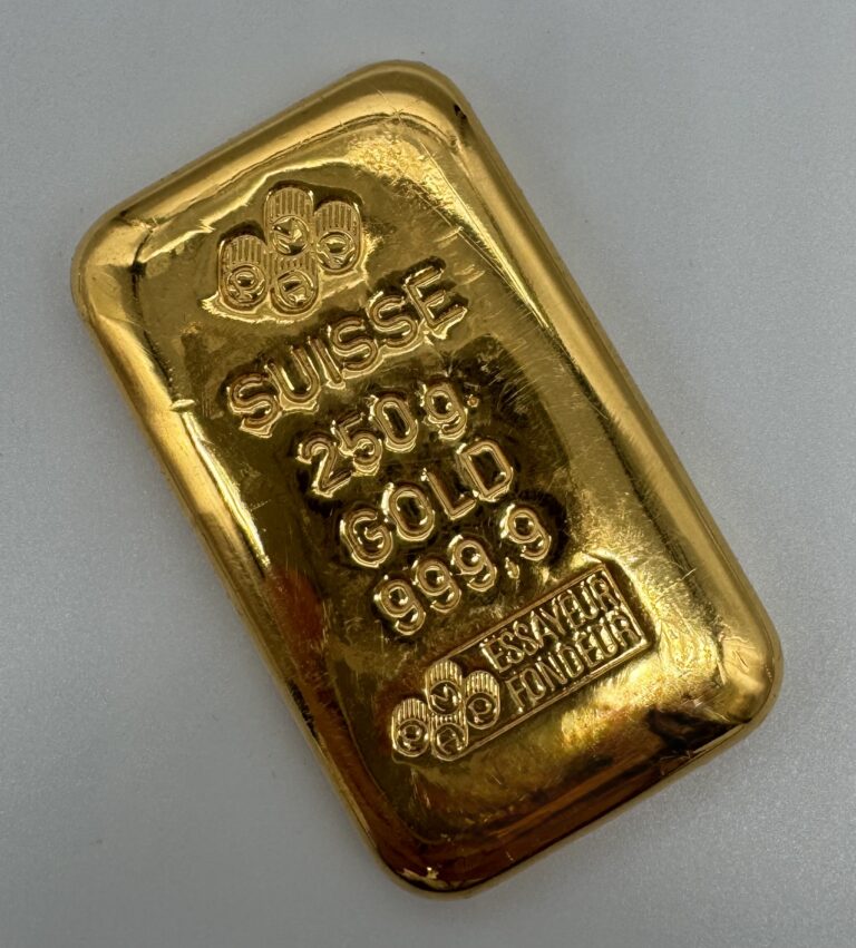 Les différentes formes de lingotins d’or et leurs avantages.