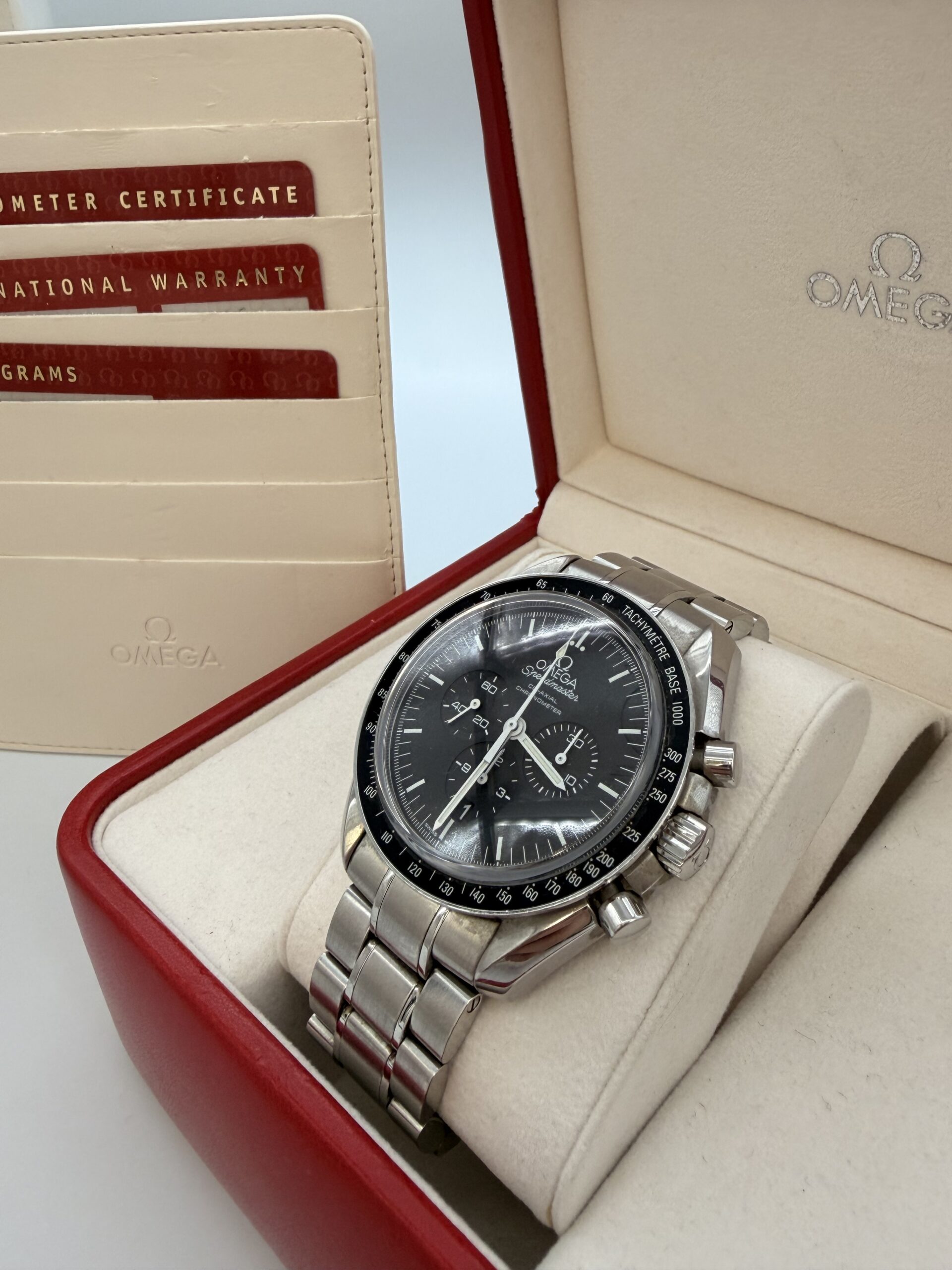 Omega Speedmaster Professional Moonwatch Co-Axial Full set année 2010