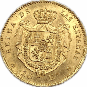 10 escudos d’Isabelle II (1868) — photo 2