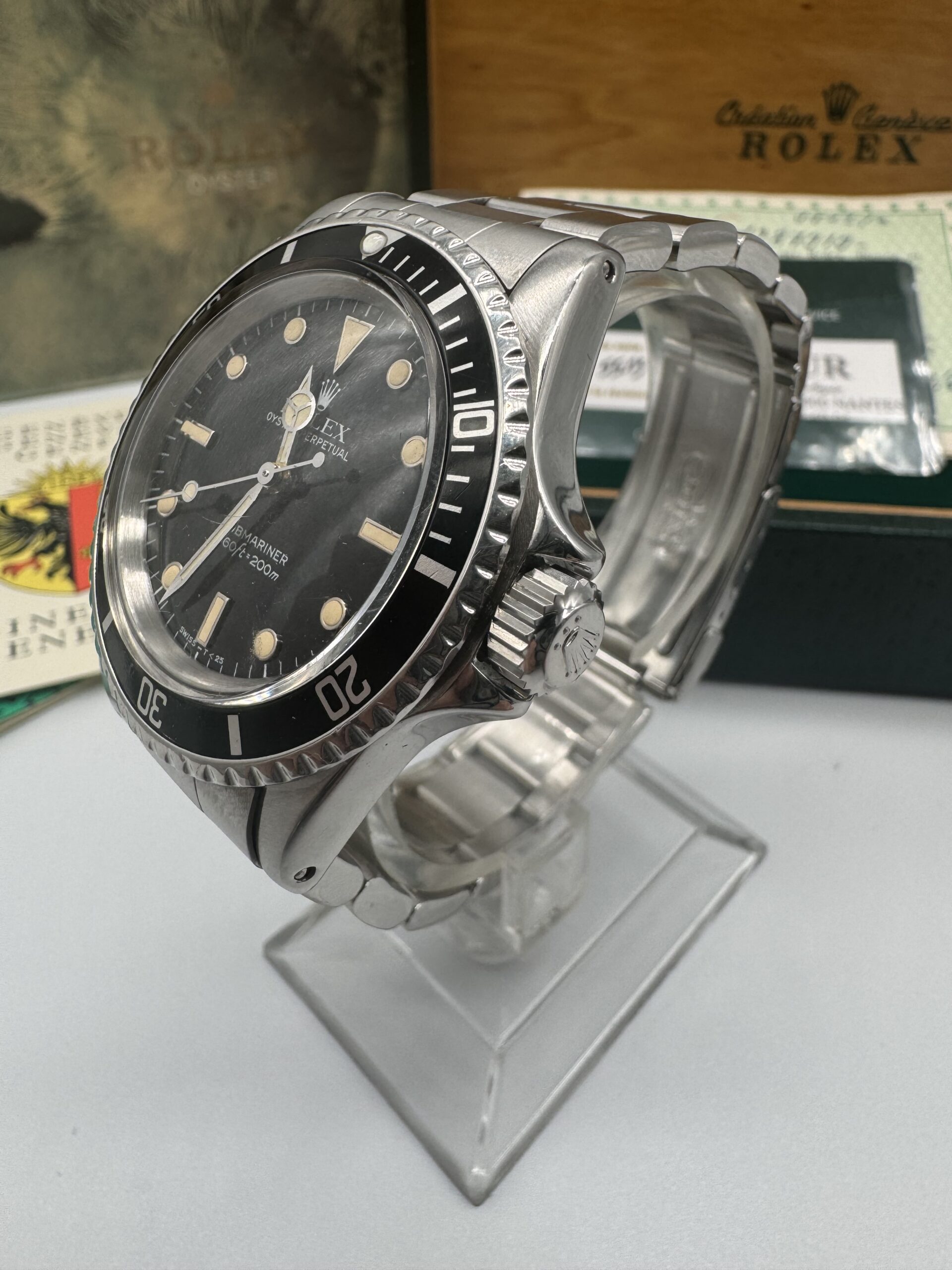 Rolex Submariner (No Date) ref 5513 année 1965 Full Set
