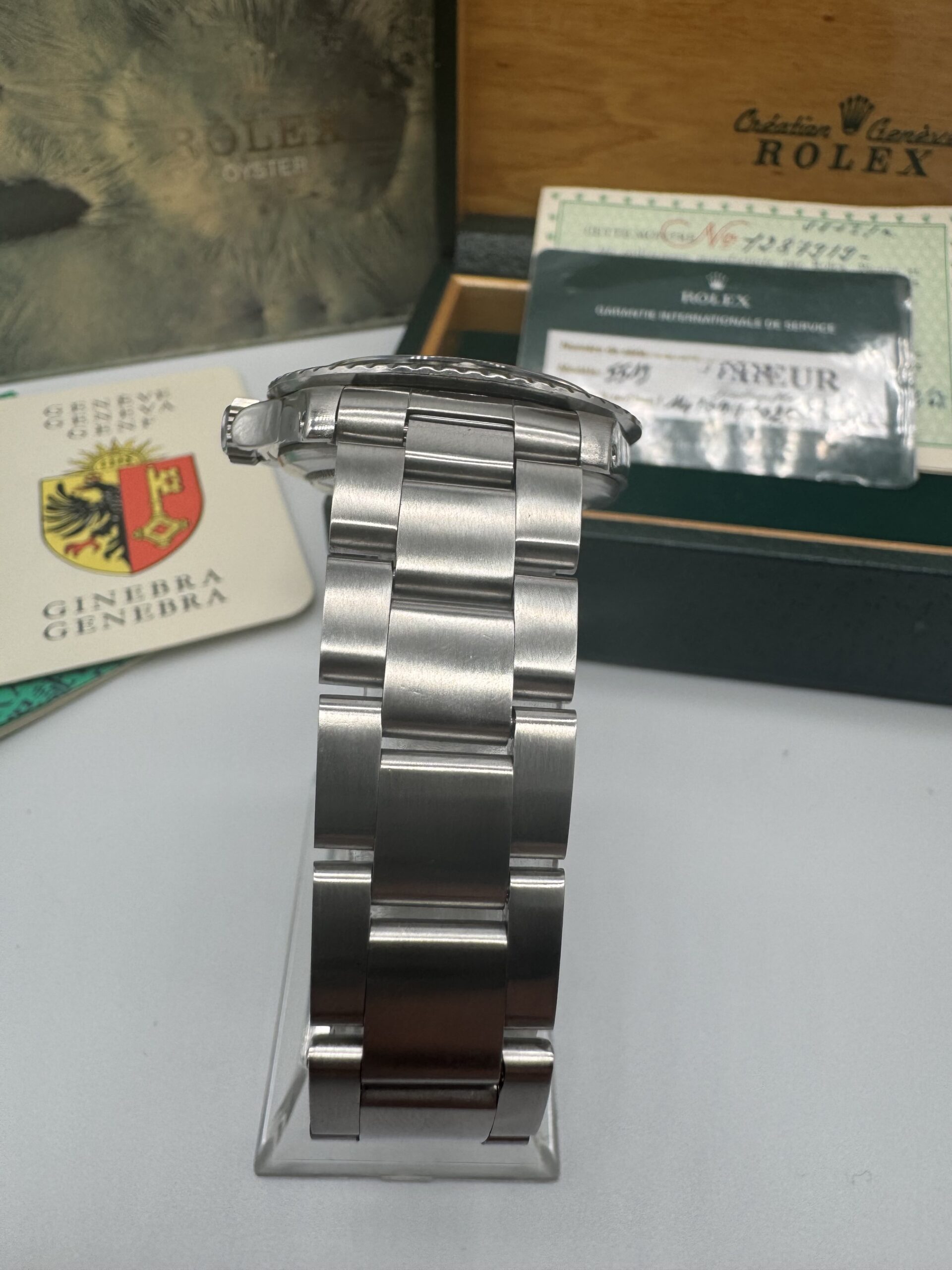 Rolex Submariner (No Date) ref 5513 année 1965 Full Set