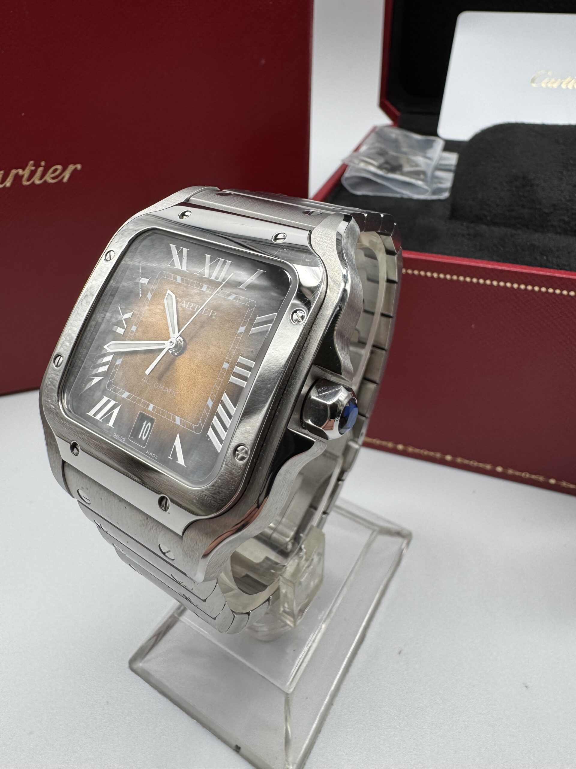 Cartier Santos ref WSSA0064 année 2024 full set