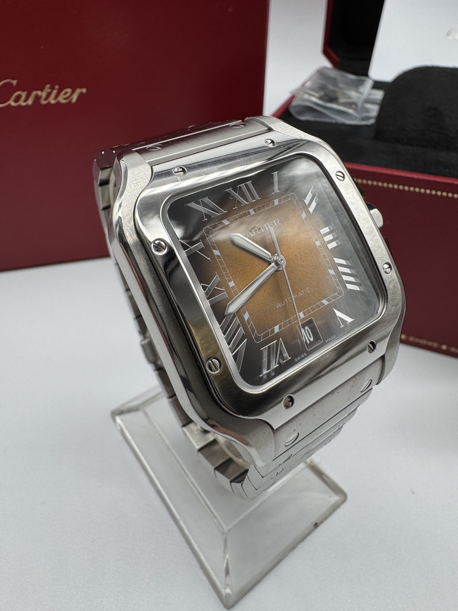 Cartier Santos ref WSSA0064 année 2024 full set