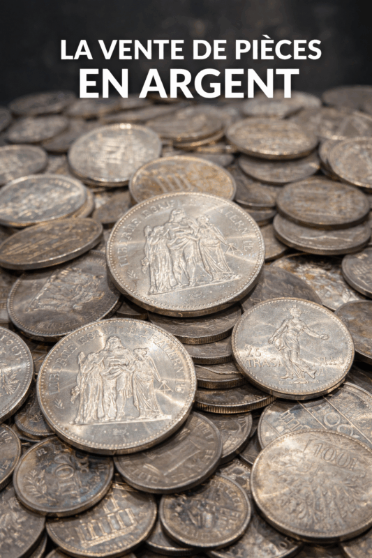 Vente de Pièce D'Argent