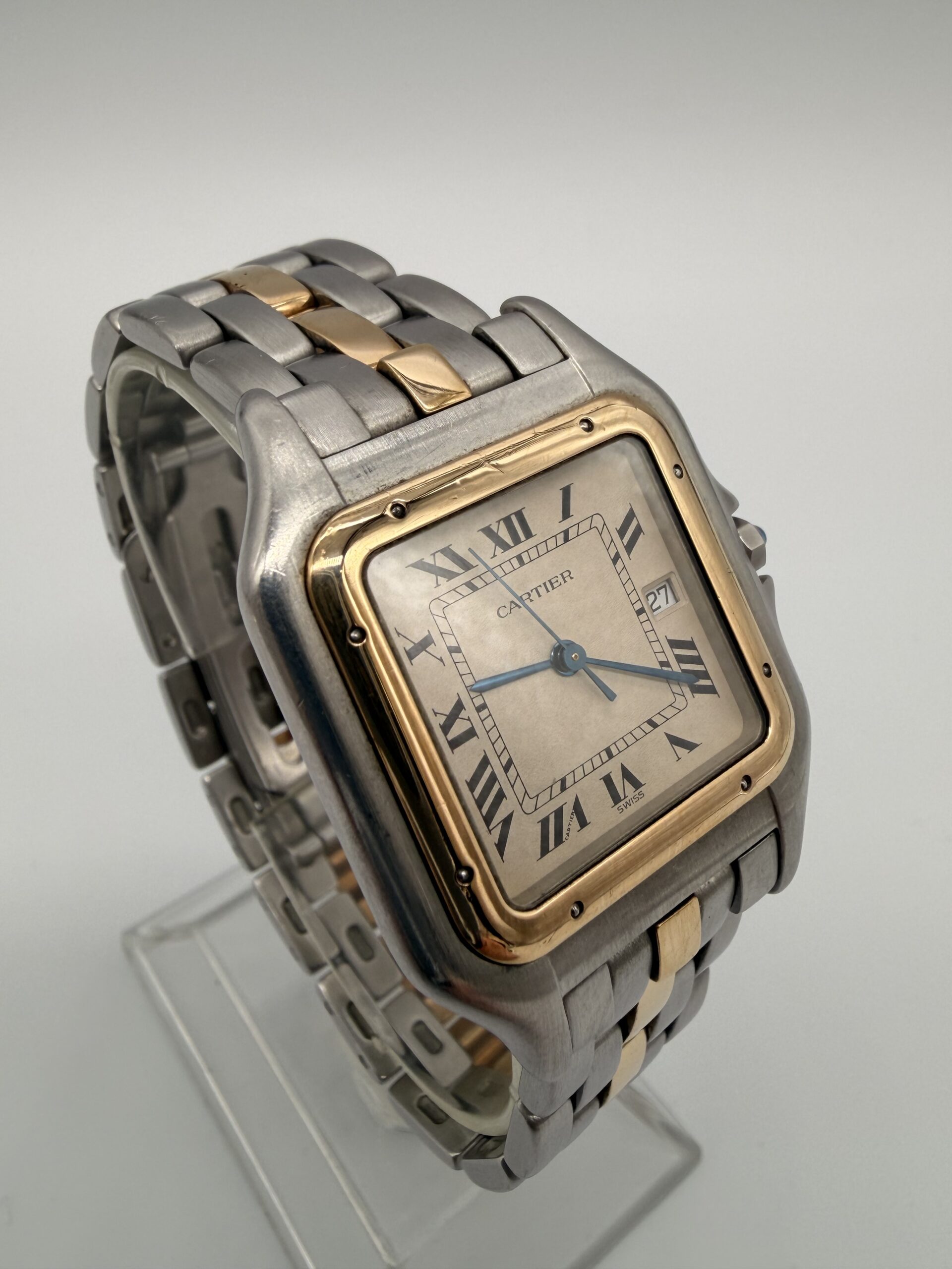 Cartier Panthère ref 187957 or et acier année 1990