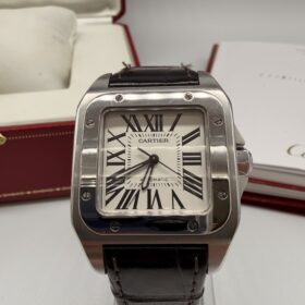 Cartier Santos 100 ref 2878 année 2010 Full Set — photo 1