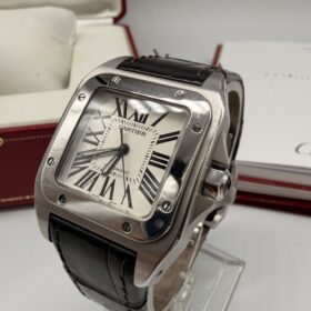 Cartier Santos 100 ref 2878 année 2010 Full Set — photo 3