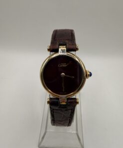 Cartier Trinity Vendome cadran bordeaux