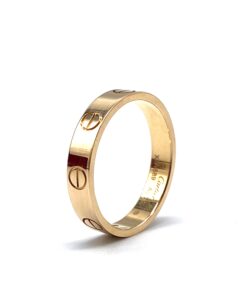 Bague Cartier Love PM or 18K (t.52)
