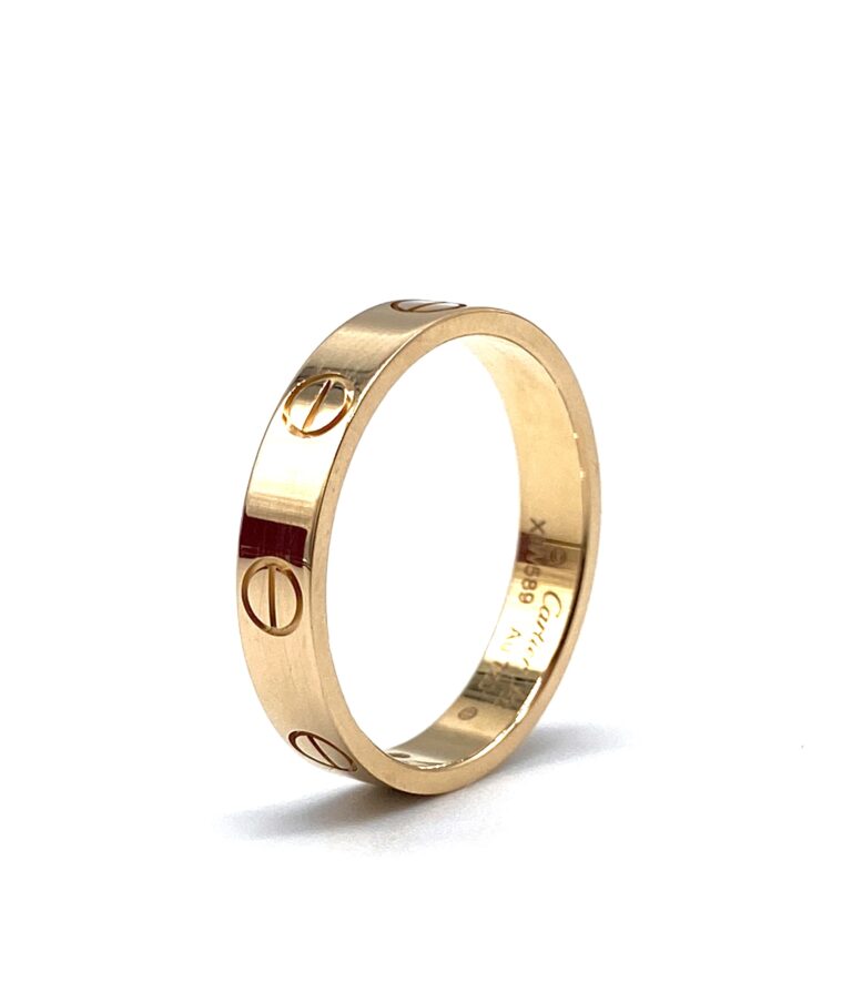 Bague Cartier Love PM or 18K (t.52)