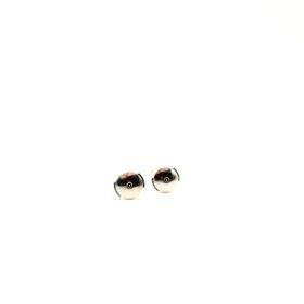 BOUCLES D'OREILLES PUCES OR 18K ET DIAMANTS 0,45 CT (x2) — photo 4
