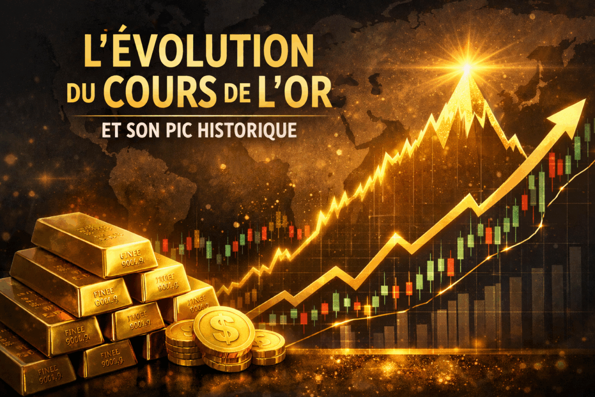 L'évolution de l'or en ce début 2026