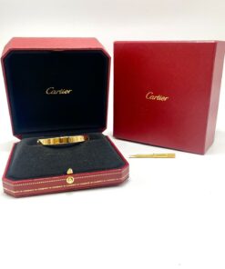 Bracelet Cartier Love modèle Classique Or 18k T.16
