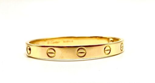 Bracelet Cartier Love modèle Classique Or 18k T.16