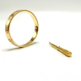 Bracelet Cartier Love modèle Classique Or 18k T.16 — photo 6