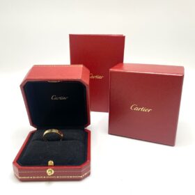 Bague Cartier Love diamant or 18k (T.56) — photo 8