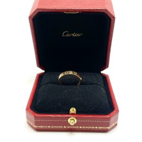 Bague Cartier Love diamant or 18k (T.56) — photo 2