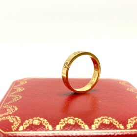 Bague Cartier Love diamant or 18k (T.56) — photo 3