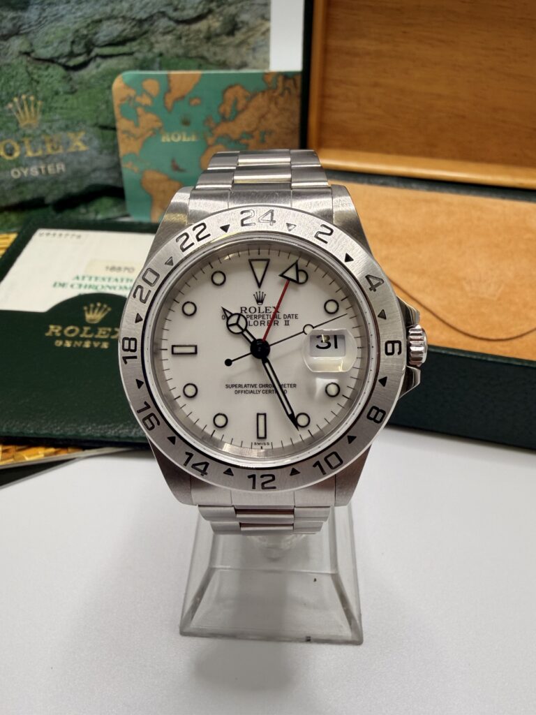 Rolex Explorer II ref 16570 année 1999 Full Set