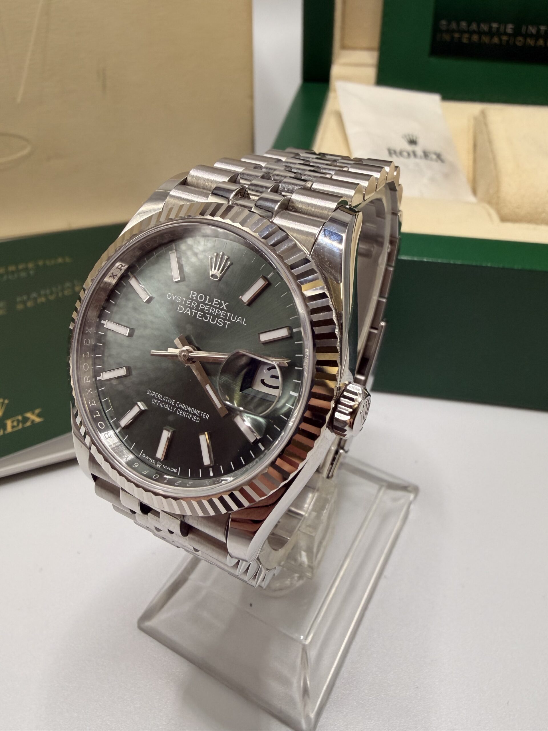 Rolex Datejust 36 ref 126234 Full Set année 2024