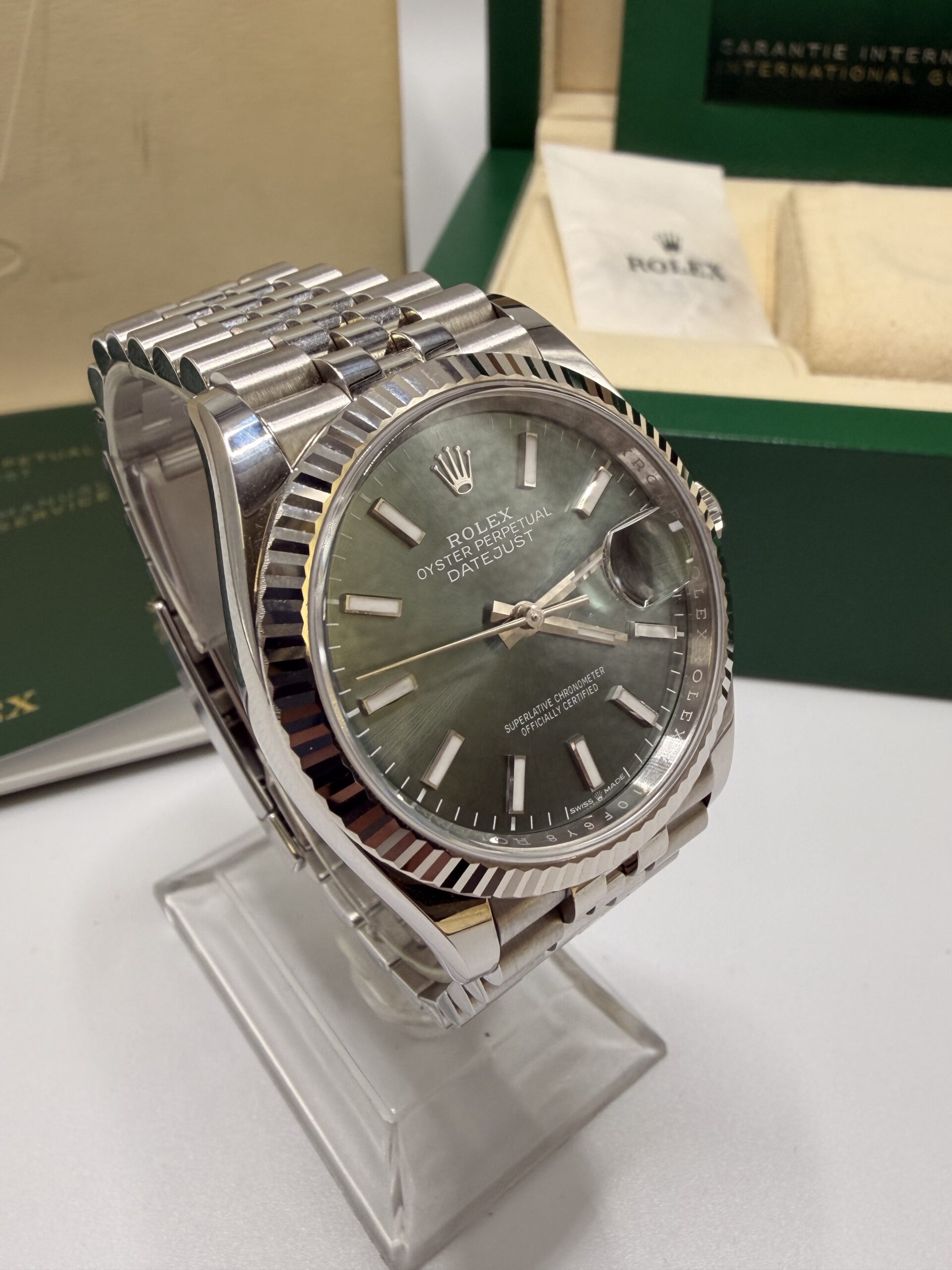 Rolex Datejust 36 ref 126234 Full Set année 2024